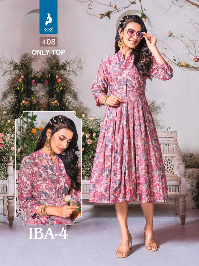 Iba 4 By Kaya Capsule Printed Designer Kurti Wholesale Shop In Surat
